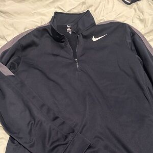 Nike Dark Blue Quarter-Zip Pullover